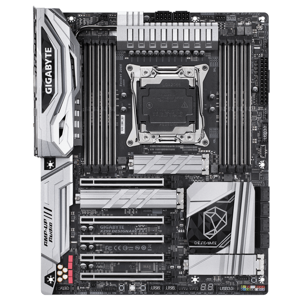 Gigabyte x299 designare ex обзор